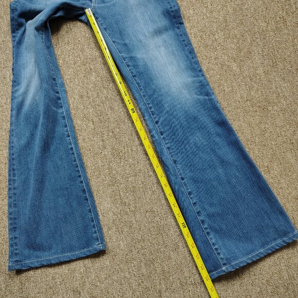 ADRIANO GOLDSCHMIED Angel Jeans Women 27 Blue Boot Cut Stretch Denim AG - Picture 9 of 10